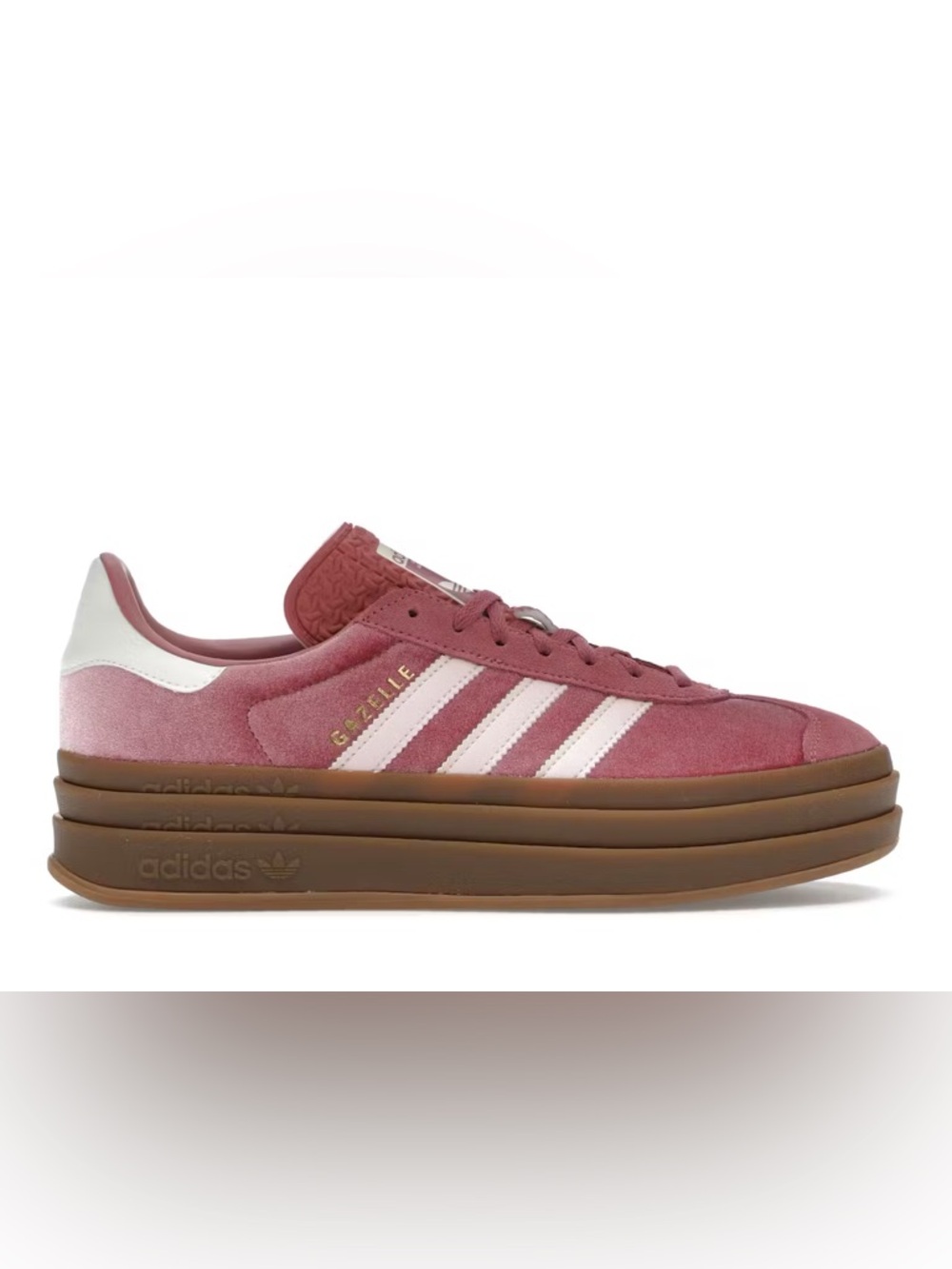adidas Gazelle bold Sandy Pink Velvet
